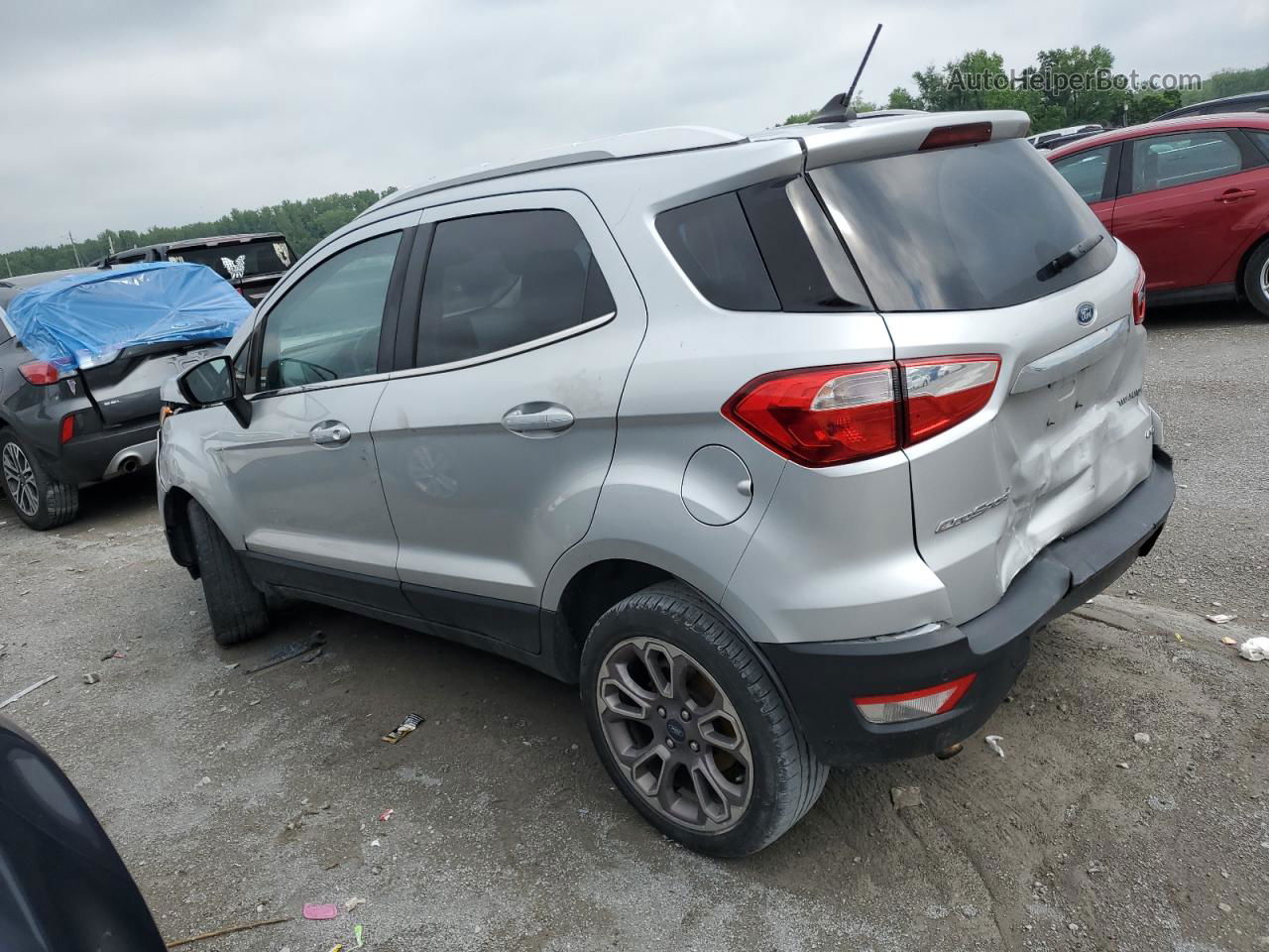 2020 Ford Ecosport Titanium Silver vin: MAJ6S3KL5LC334062