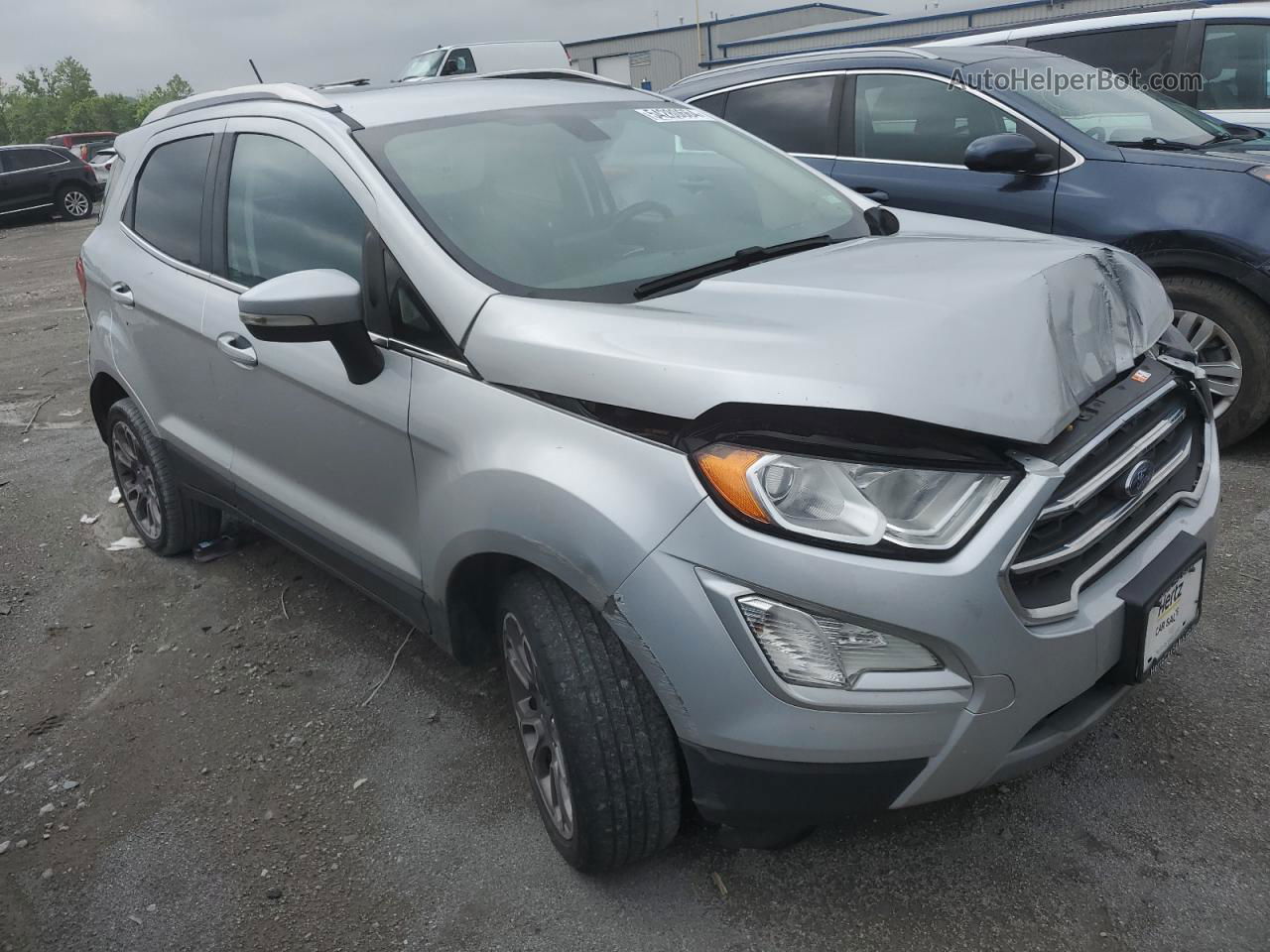 2020 Ford Ecosport Titanium Silver vin: MAJ6S3KL5LC334062