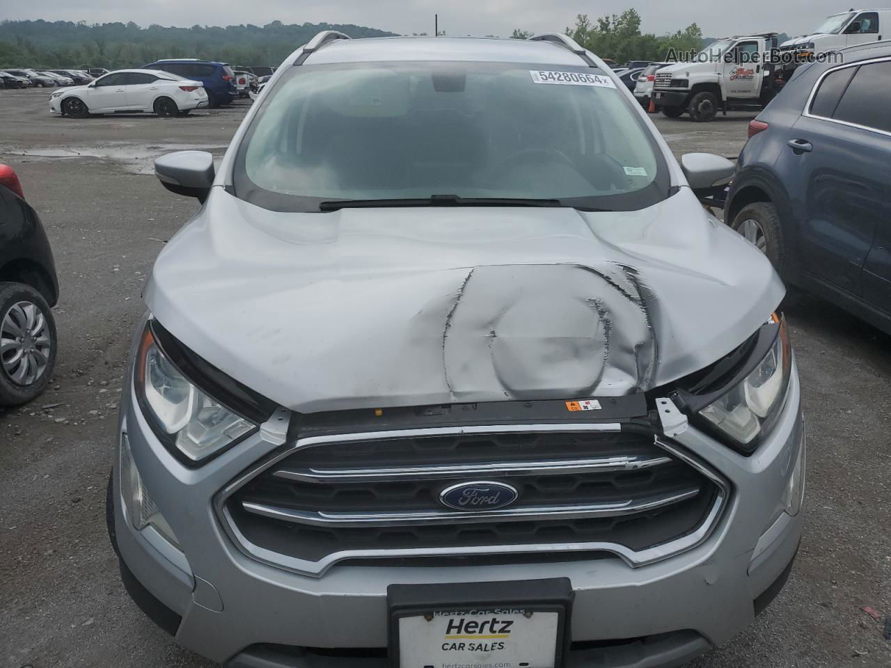 2020 Ford Ecosport Titanium Silver vin: MAJ6S3KL5LC334062