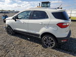 2020 Ford Ecosport Titanium White vin: MAJ6S3KL5LC362332