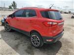 2020 Ford Ecosport Titanium Red vin: MAJ6S3KL5LC363643