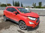 2020 Ford Ecosport Titanium Red vin: MAJ6S3KL5LC363643