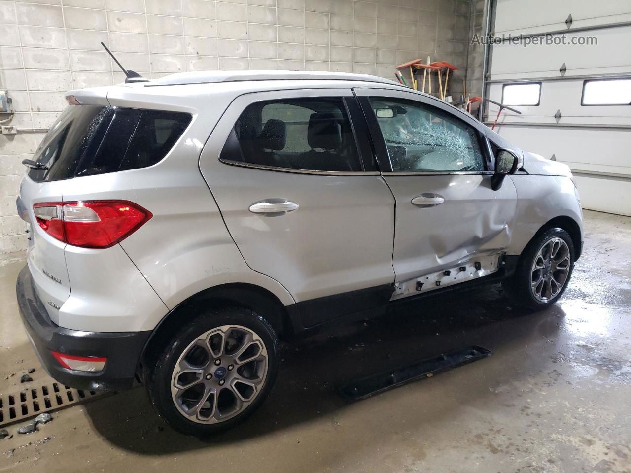 2019 Ford Ecosport Titanium Silver vin: MAJ6S3KL6KC250976