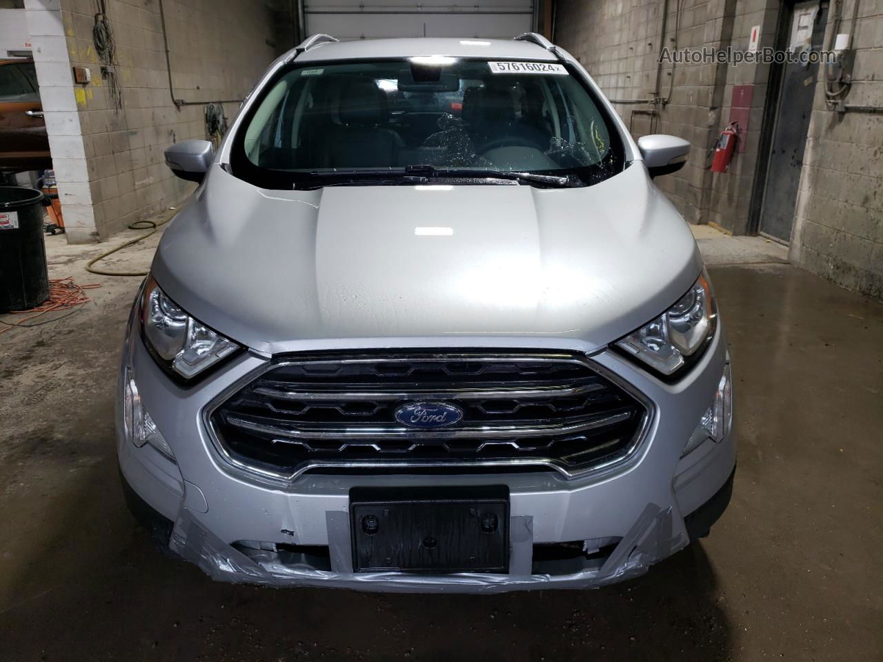 2019 Ford Ecosport Titanium Silver vin: MAJ6S3KL6KC250976