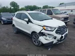 2019 Ford Ecosport Titanium White vin: MAJ6S3KL6KC253599