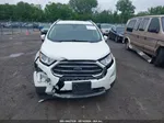 2019 Ford Ecosport Titanium White vin: MAJ6S3KL6KC253599