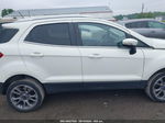 2019 Ford Ecosport Titanium White vin: MAJ6S3KL6KC253599