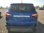 2019 Ford Ecosport Titanium Blue vin: MAJ6S3KL6KC287333