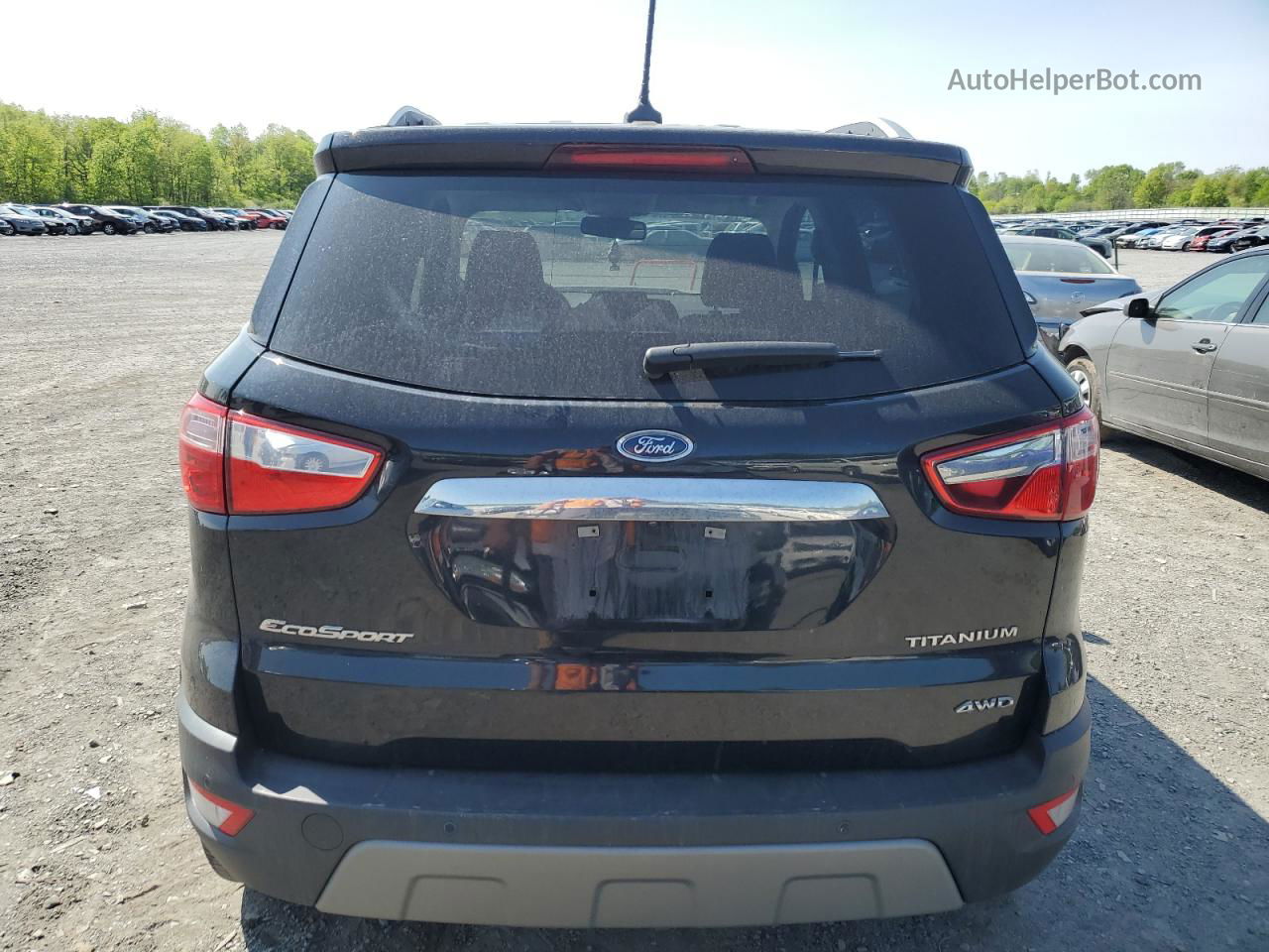 2019 Ford Ecosport Titanium Black vin: MAJ6S3KL6KC305183