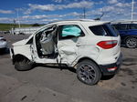 2020 Ford Ecosport Titanium White vin: MAJ6S3KL6LC354160