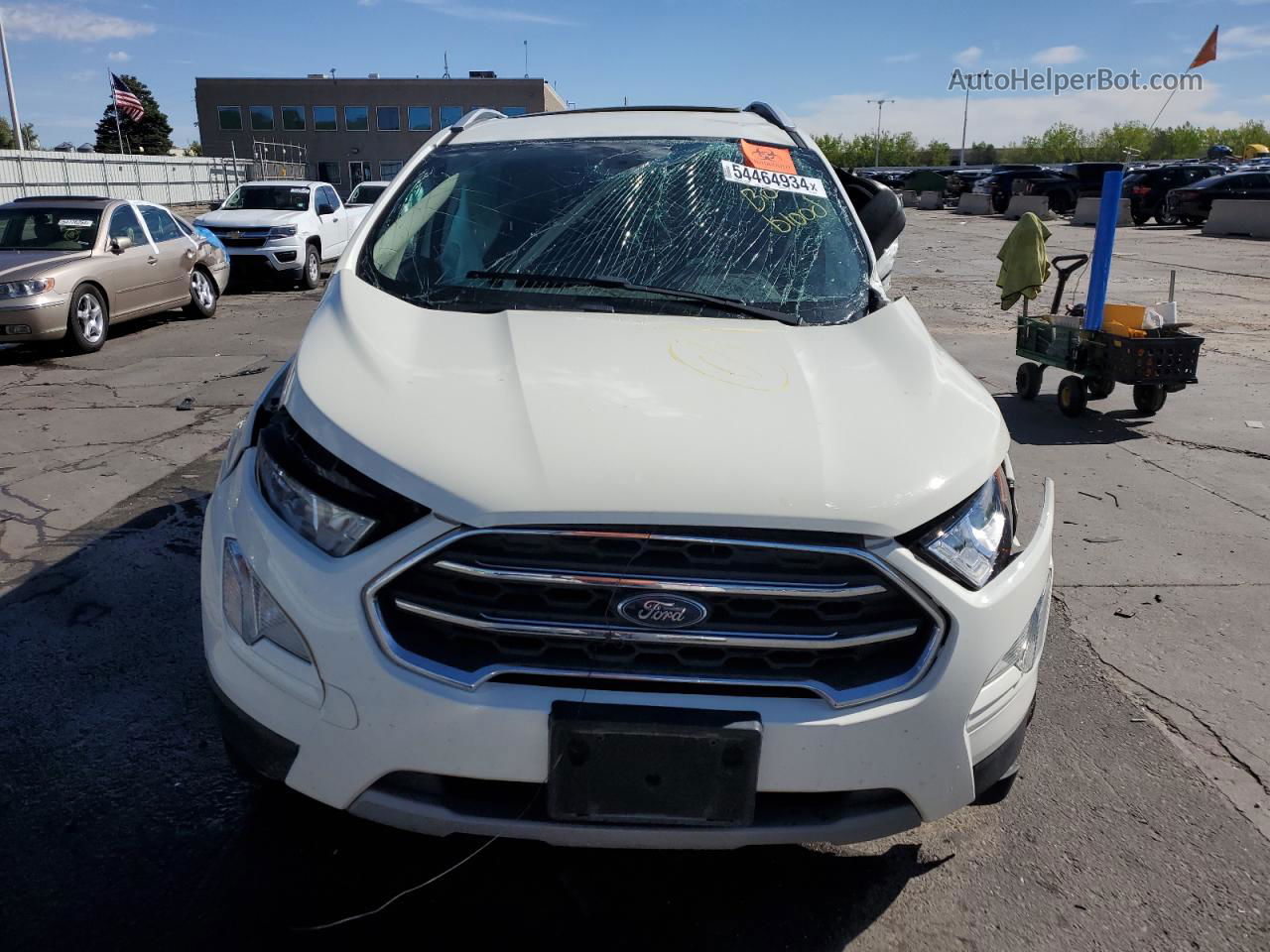 2020 Ford Ecosport Titanium White vin: MAJ6S3KL6LC354160