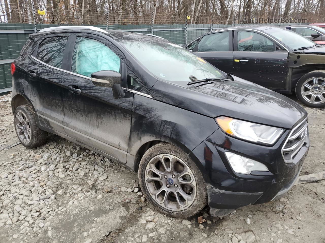 2020 Ford Ecosport Titanium Black vin: MAJ6S3KL6LC388874