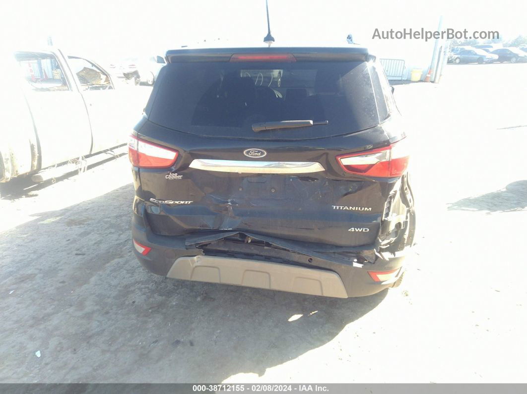 2019 Ford Ecosport Titanium Black vin: MAJ6S3KL7KC307704