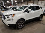 2019 Ford Ecosport Titanium Белый vin: MAJ6S3KL7KC310800