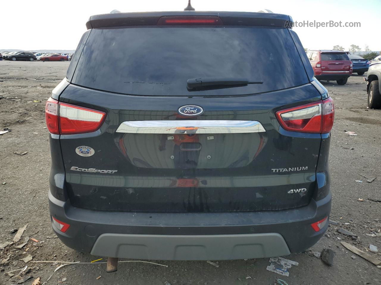 2020 Ford Ecosport Titanium Black vin: MAJ6S3KL7LC333771