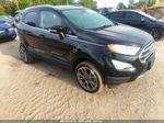 2020 Ford Ecosport Titanium Черный vin: MAJ6S3KL7LC334032