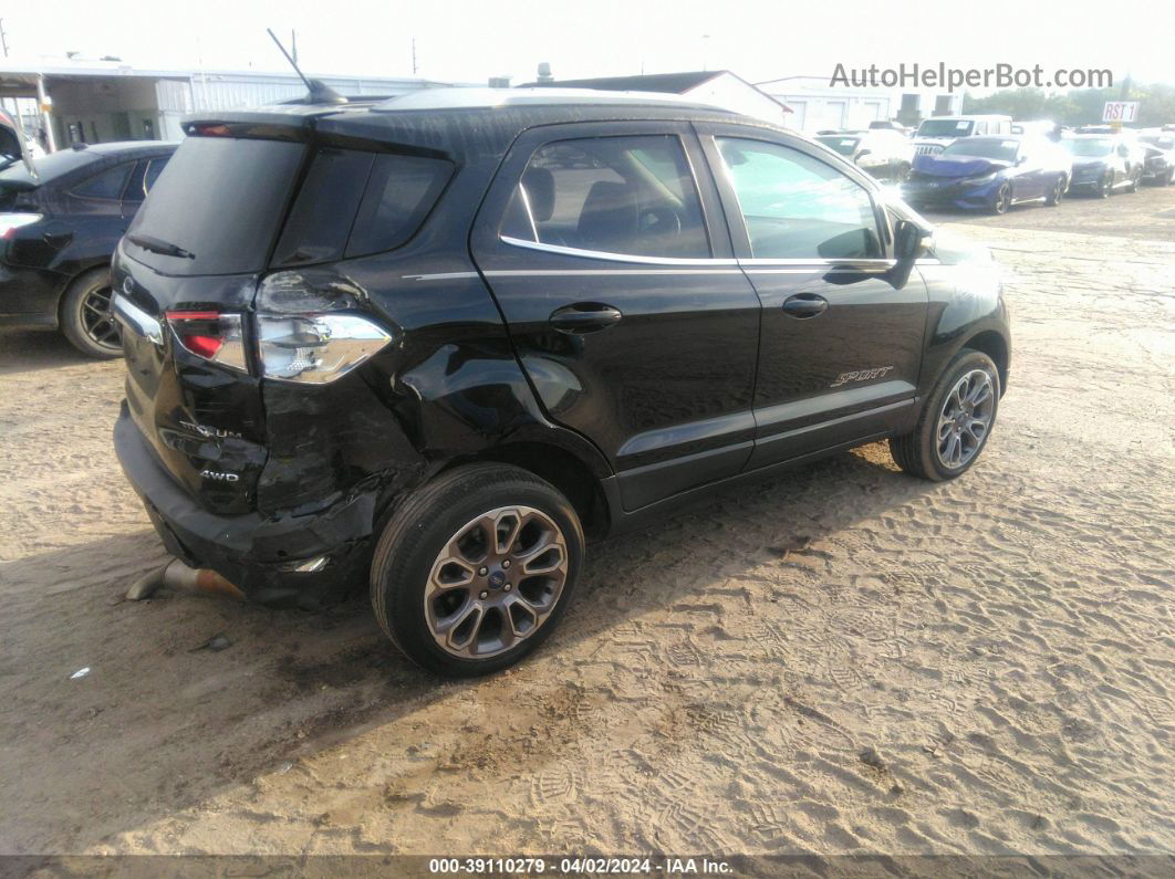 2020 Ford Ecosport Titanium Black vin: MAJ6S3KL7LC334032