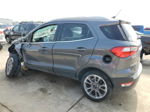 2020 Ford Ecosport Titanium Gray vin: MAJ6S3KL7LC357181