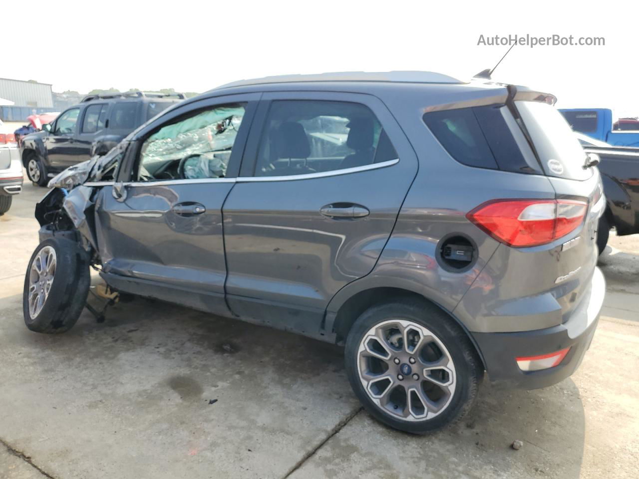 2020 Ford Ecosport Titanium Gray vin: MAJ6S3KL7LC357181