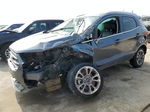 2020 Ford Ecosport Titanium Gray vin: MAJ6S3KL7LC357181