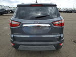 2019 Ford Ecosport Titanium Gray vin: MAJ6S3KL8KC254706