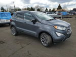 2019 Ford Ecosport Titanium Gray vin: MAJ6S3KL8KC254706