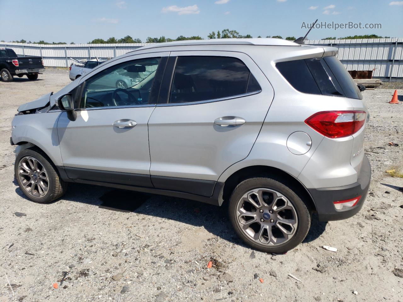 2019 Ford Ecosport Titanium Silver vin: MAJ6S3KL8KC283428