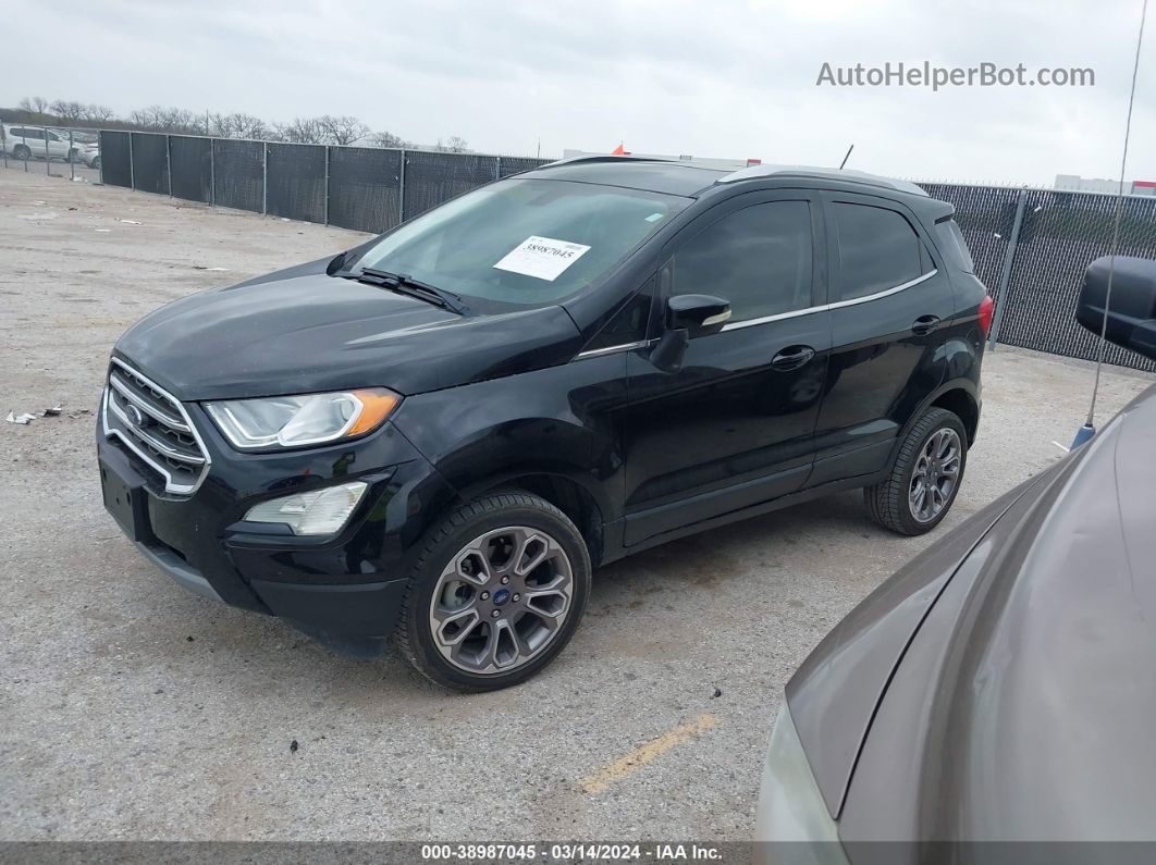 2019 Ford Ecosport Titanium Black vin: MAJ6S3KL8KC296146