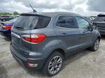 2019 Ford Ecosport Titanium Gray vin: MAJ6S3KL8KC296664