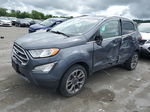 2019 Ford Ecosport Titanium Gray vin: MAJ6S3KL8KC296664