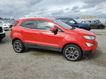 2019 Ford Ecosport Titanium Red vin: MAJ6S3KL8KC304424