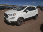 2019 Ford Ecosport Titanium White vin: MAJ6S3KL8KC309901