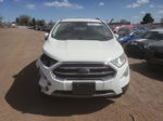 2019 Ford Ecosport Titanium White vin: MAJ6S3KL8KC309901