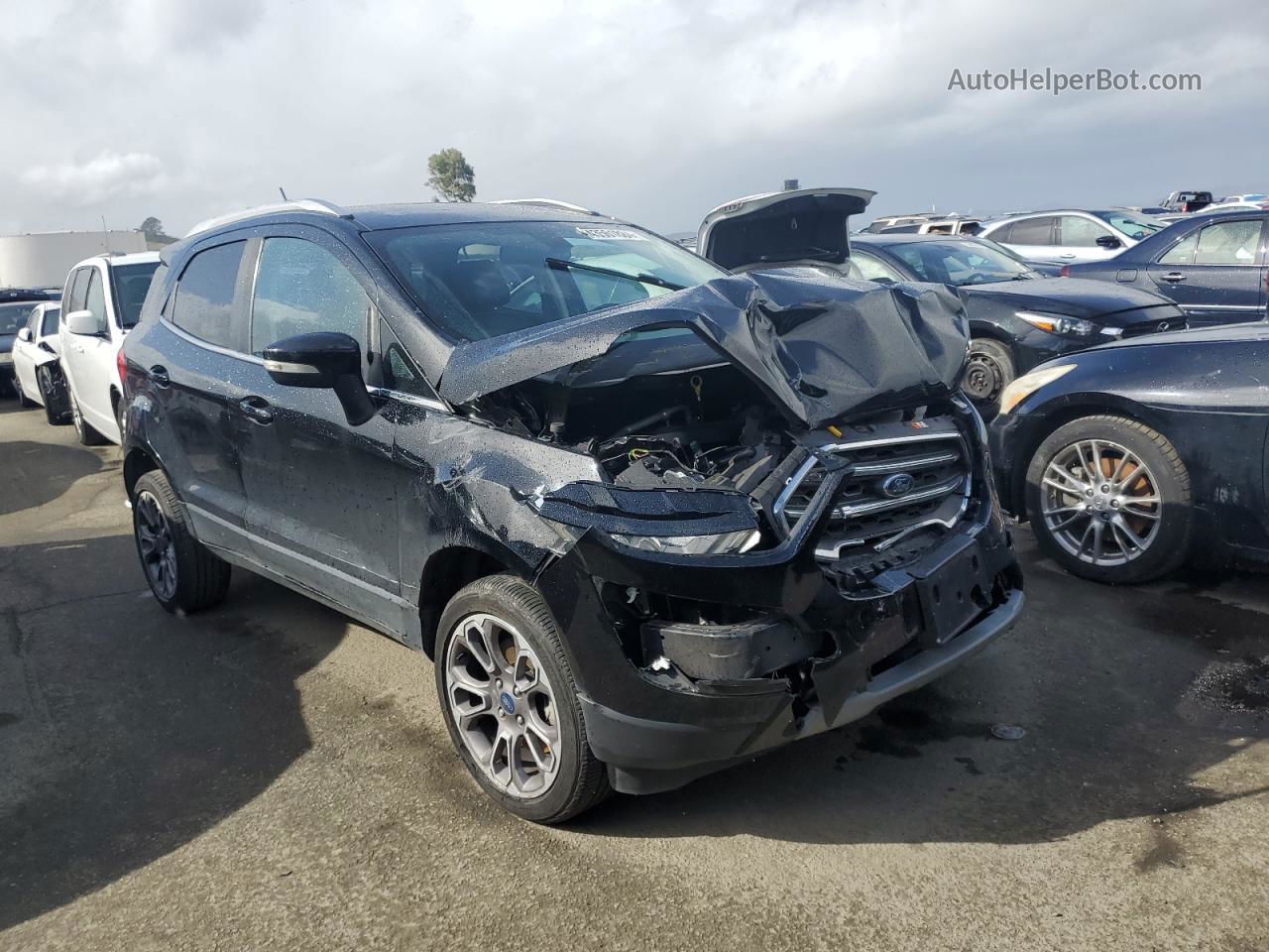 2019 Ford Ecosport Titanium Black vin: MAJ6S3KL8KC310823