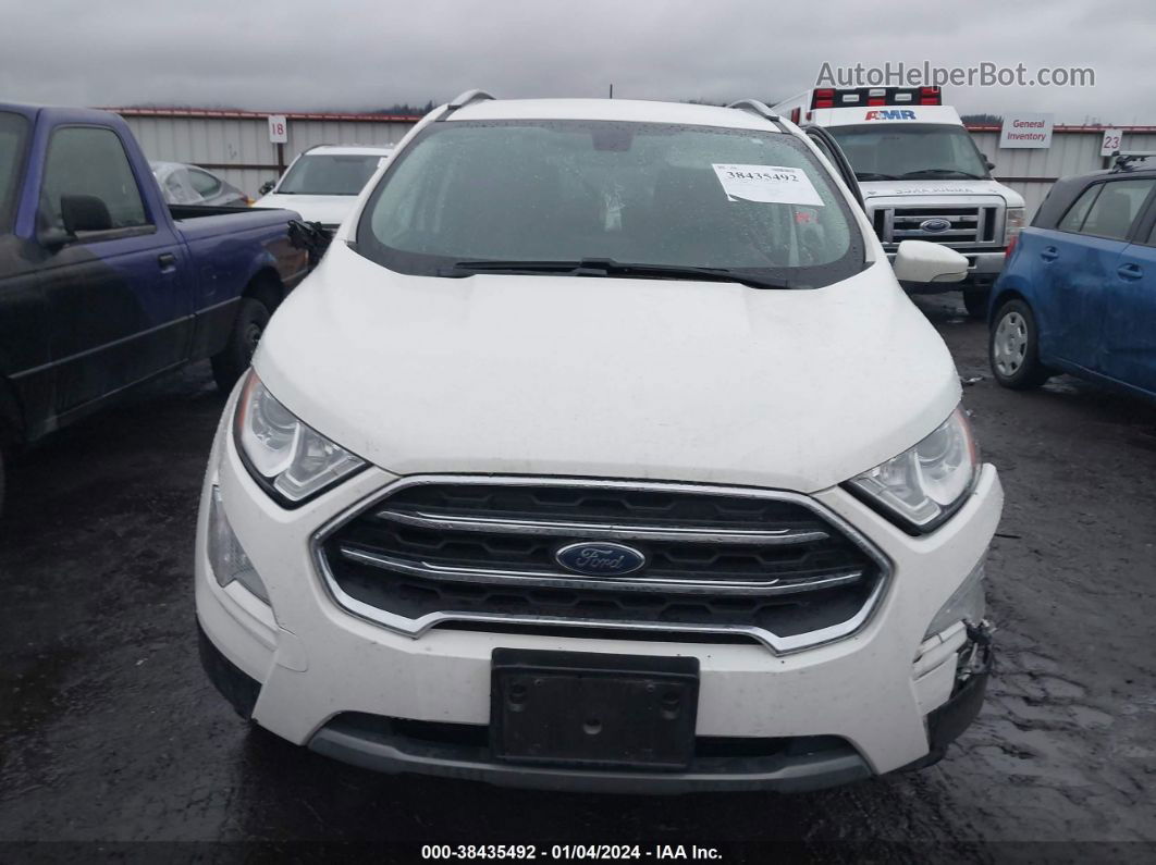 2020 Ford Ecosport Titanium Белый vin: MAJ6S3KL8LC330801