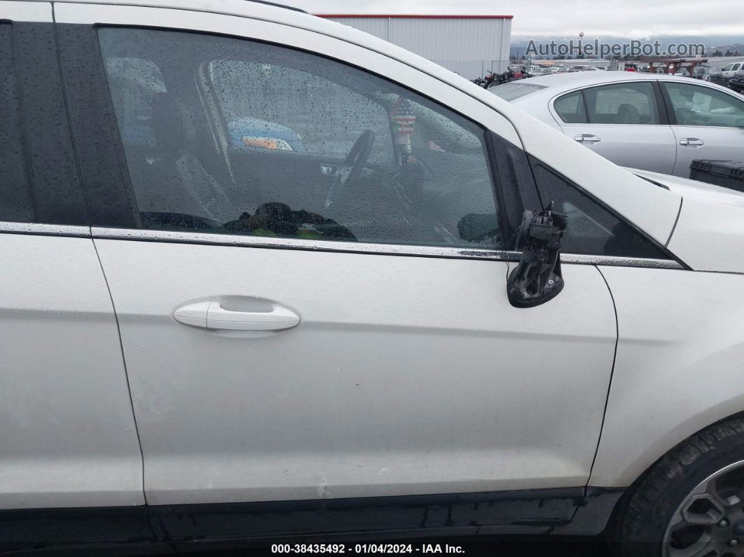 2020 Ford Ecosport Titanium White vin: MAJ6S3KL8LC330801