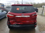 2020 Ford Ecosport Titanium Red vin: MAJ6S3KL8LC337442