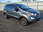 2019 Ford Ecosport Titanium Gray vin: MAJ6S3KL9KC260935