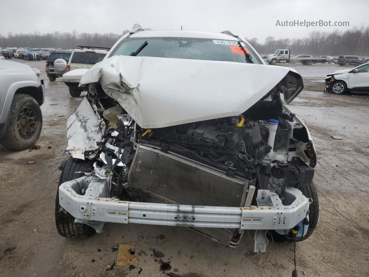 2019 Ford Ecosport Titanium White vin: MAJ6S3KL9KC274480