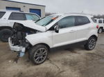 2019 Ford Ecosport Titanium White vin: MAJ6S3KL9KC274480