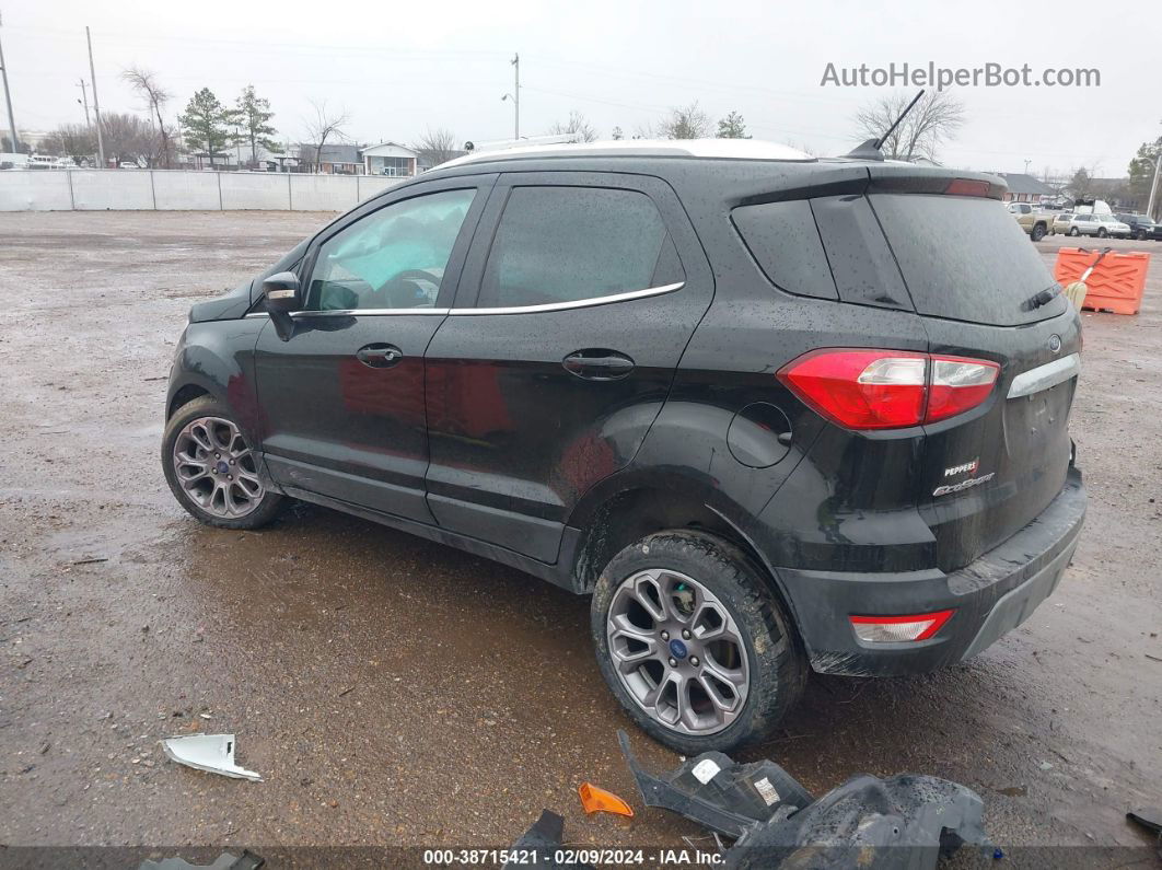 2019 Ford Ecosport Titanium Black vin: MAJ6S3KL9KC283292