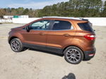 2019 Ford Ecosport Titanium Brown vin: MAJ6S3KL9KC310524