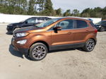 2019 Ford Ecosport Titanium Brown vin: MAJ6S3KL9KC310524