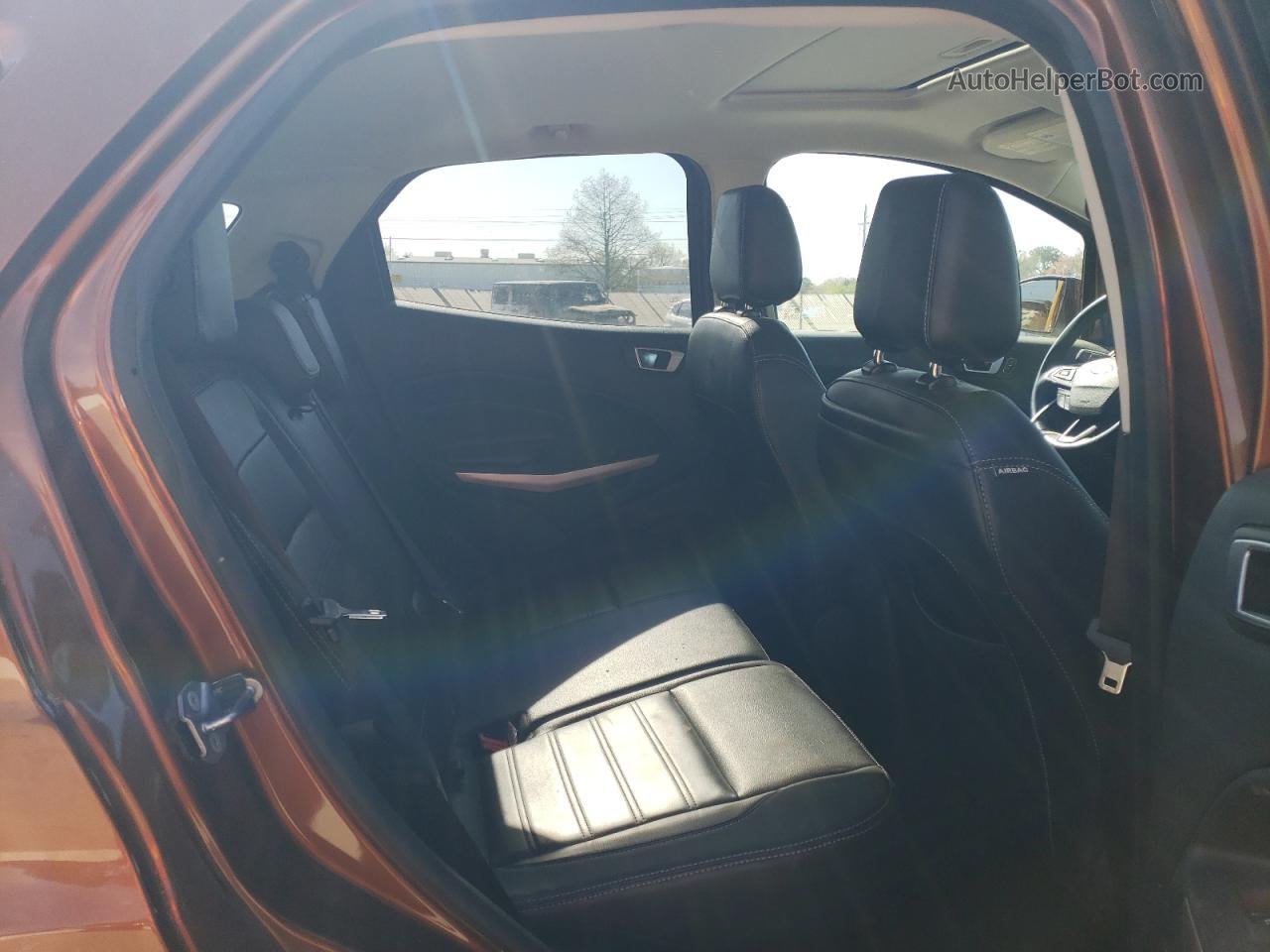 2019 Ford Ecosport Titanium Brown vin: MAJ6S3KL9KC310524