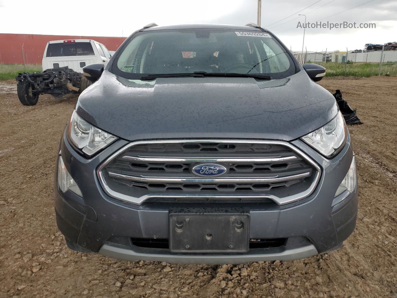 2020 Ford Ecosport Titanium Угольный vin: MAJ6S3KL9LC316115