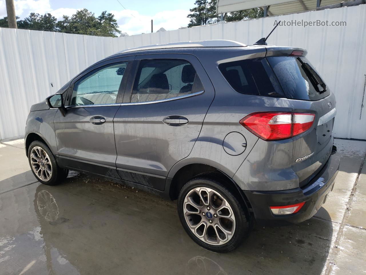 2020 Ford Ecosport Titanium Gray vin: MAJ6S3KL9LC352810