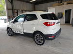 2020 Ford Ecosport Titanium White vin: MAJ6S3KL9LC371115