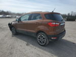 2019 Ford Ecosport Titanium Brown vin: MAJ6S3KLXKC294303