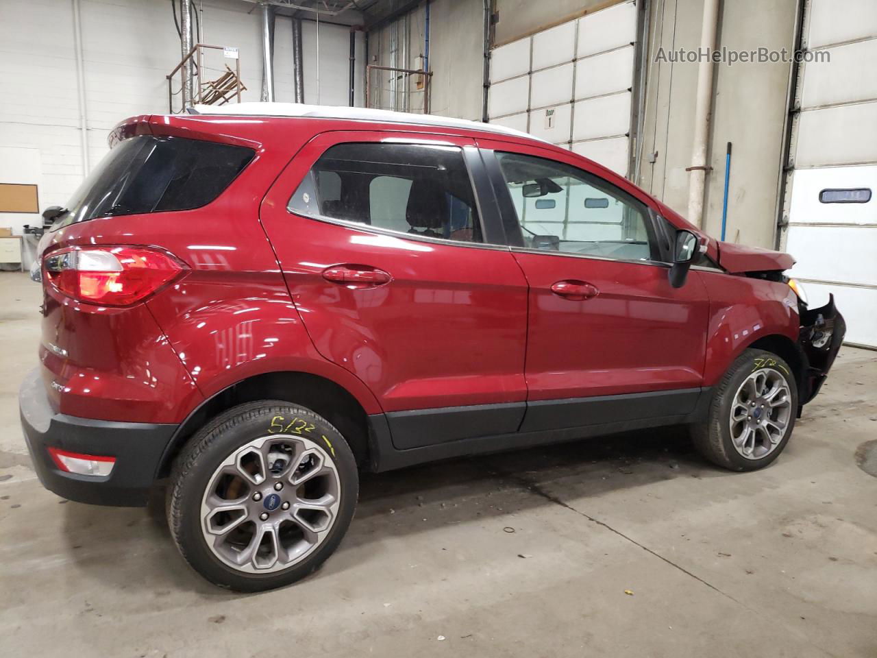 2019 Ford Ecosport Titanium Red vin: MAJ6S3KLXKC309432