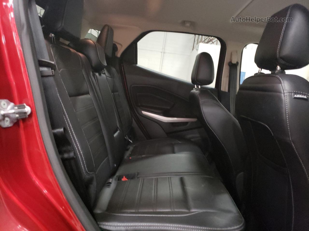 2019 Ford Ecosport Titanium Красный vin: MAJ6S3KLXKC309432